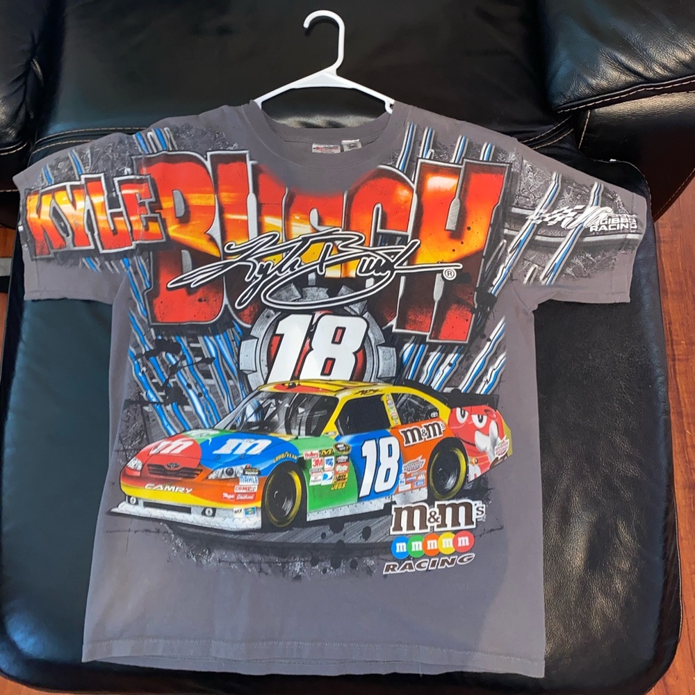 Chase Authentics Kyle Busch shirt Vintage y2k
